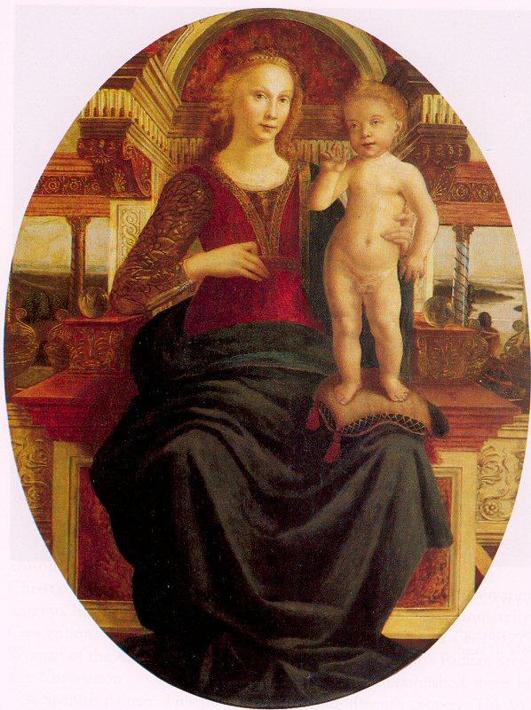 Pollaiuolo, Jacopo Madonna and Child oil painting image